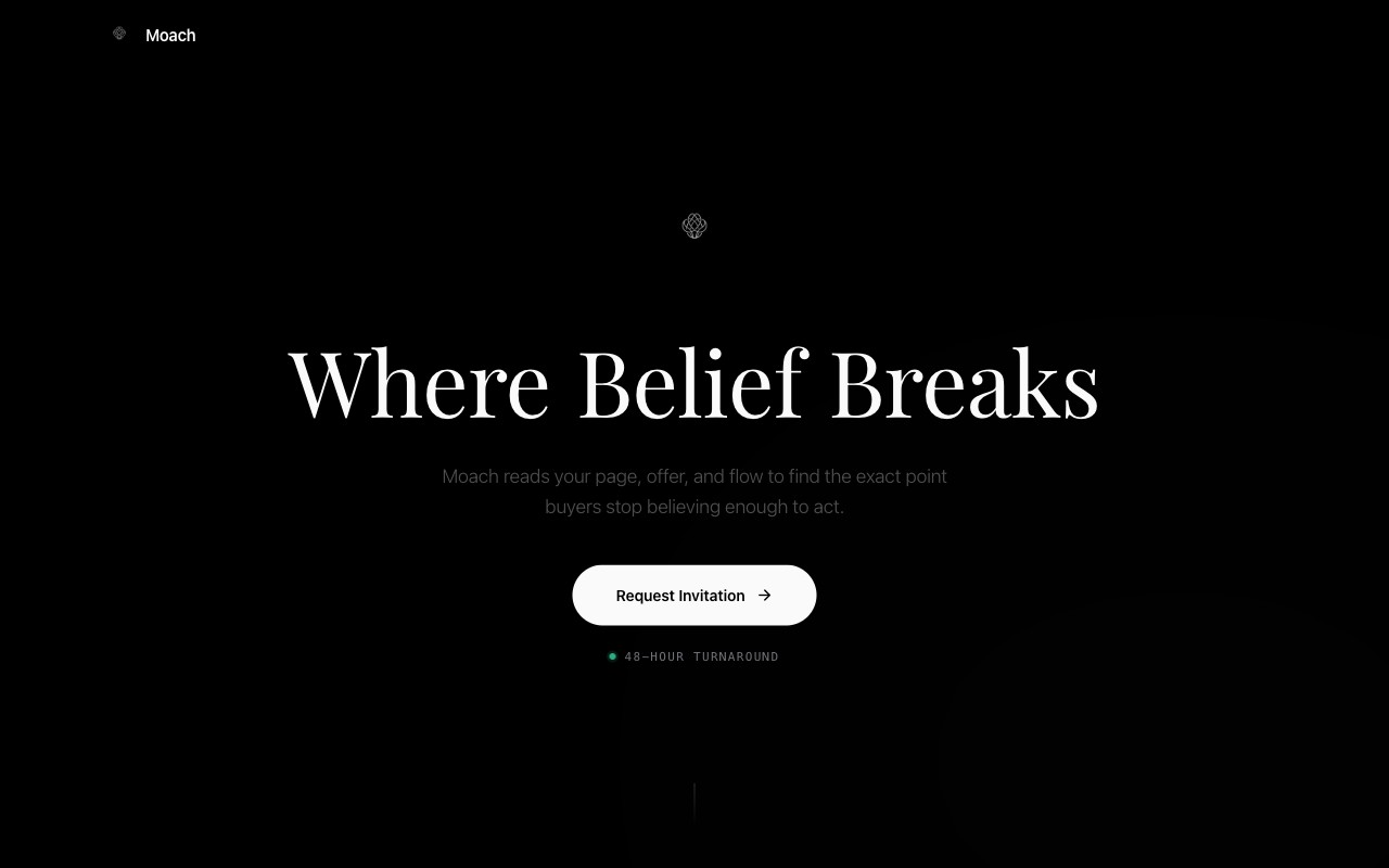 Moach — Where Belief Breaks